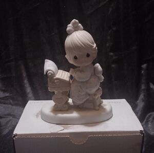 Adorable Figurine with Heart Details